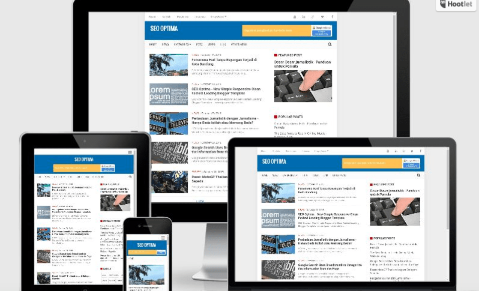 Template Blogspot AMP