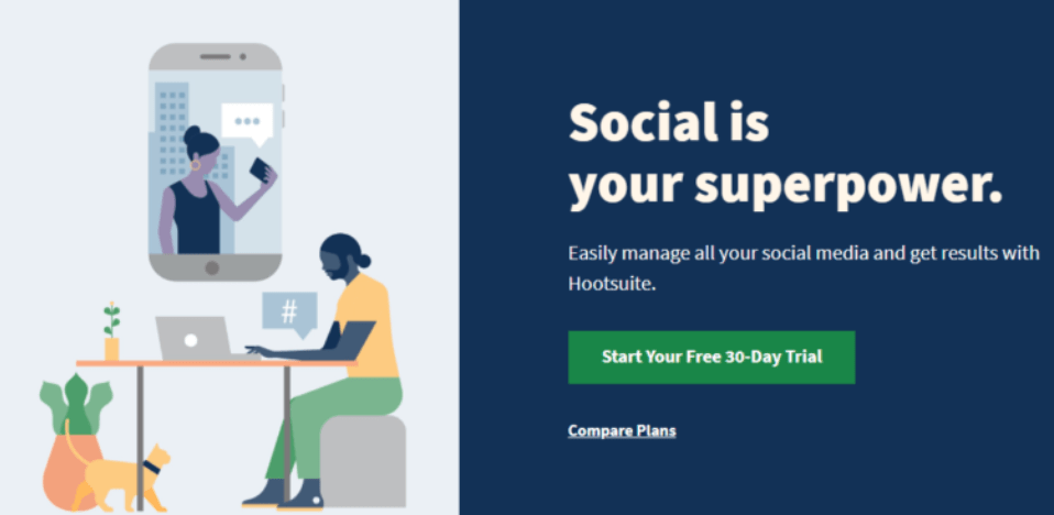 HootSuite tool social media management
