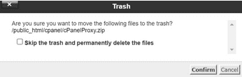 Contoh Gambar Kosongkan Folder