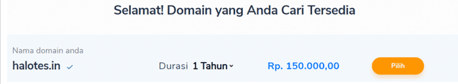 Cara Mendapat Domain .IN