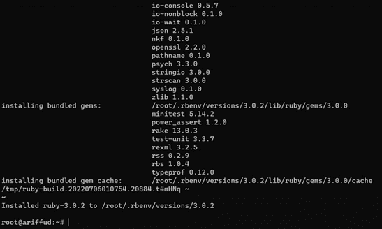 Install Bahasa Pemrograman Ruby