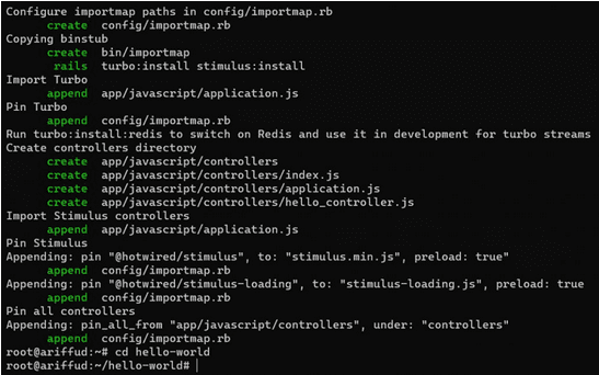 Buat Project Rails Baru