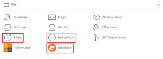 Gambar cPanel vs SPanel: Backup