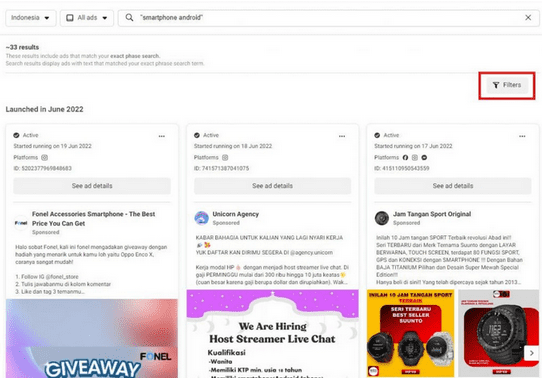 Filter Negara dan Bahasa