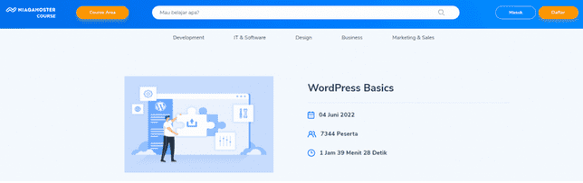 Memberikan Onboarding WordPress