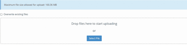 Klik dan geser cPanel Proxy dari Windows Explorer
