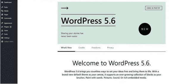fitur-fitur baru di versi WordPress yang Anda instal