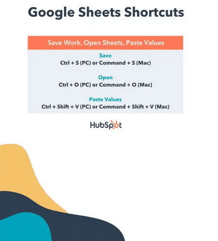 Google Sheets Shortcuts 