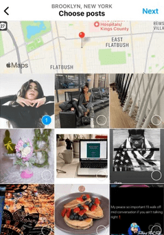 Pilih konten yang ingin Anda tambahkan ke panduan Anda