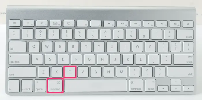 How to Copy in Mac