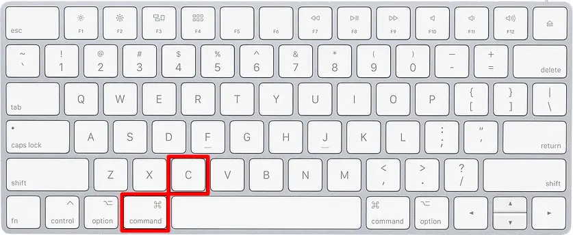 How to Copy on Macbook