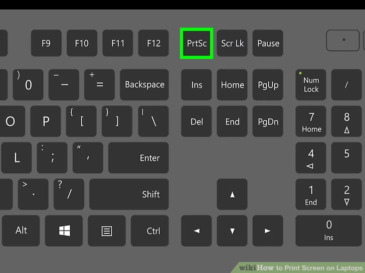 How Print Screen on Laptop