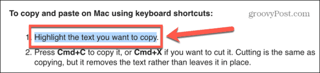 How to Copy and Paste Mac