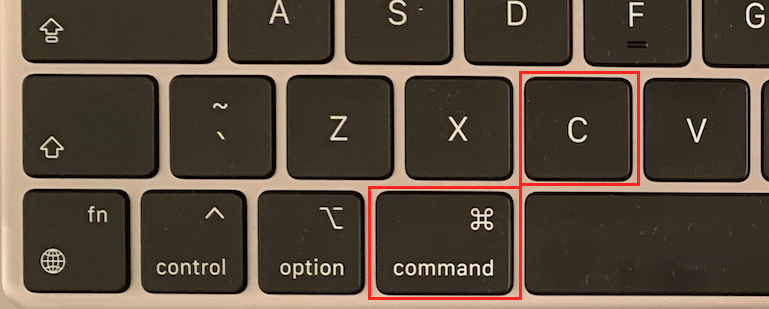 Copy Paste on Mac
