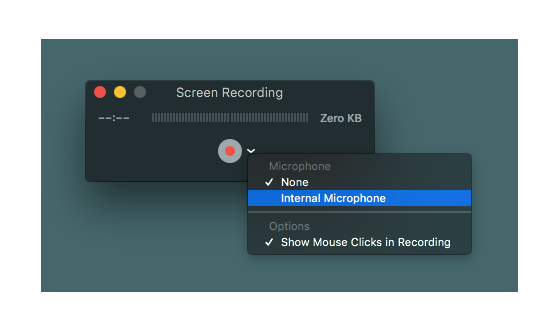 Screen Record on Mac