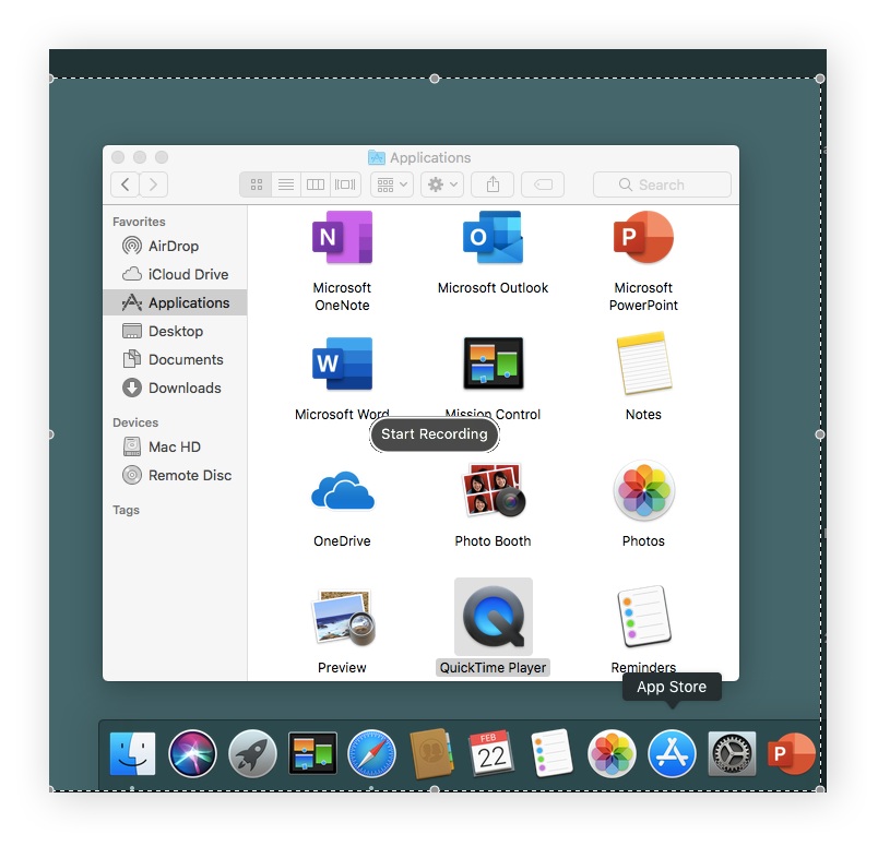 Screen Record on Mac