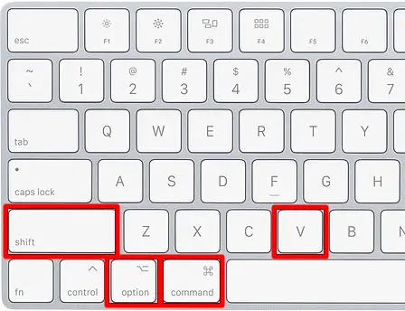 How to copy and paste on Mac