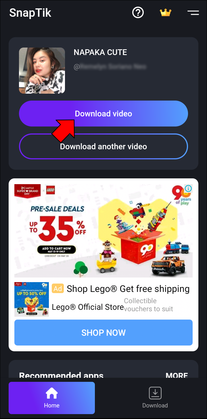 Download TikTok Videos Without Watermark