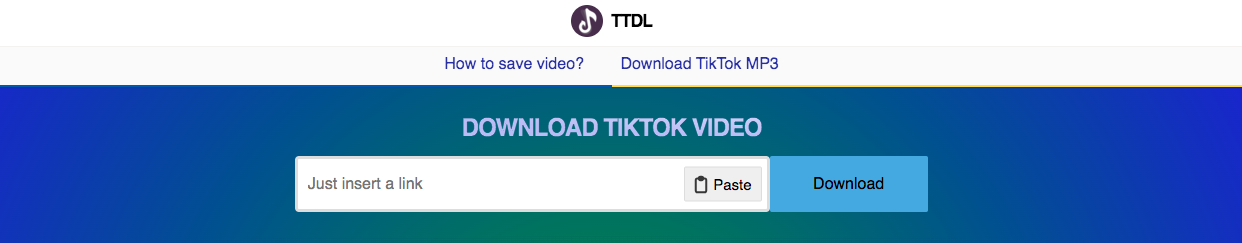 Downloader TikTok