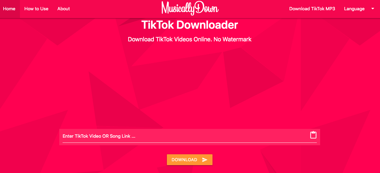 Download TikTok Video Without Watermark