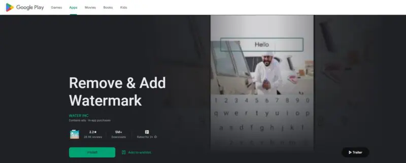  Remove & Add Watermark