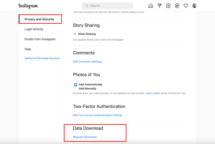 How Instagram Account Delete