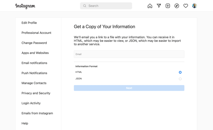 How Instagram Account Delete